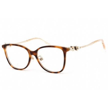 Swarovski Unisex Eyeglasses - Butterfly Havana/Gold Acetate/Metal Frame | SK5367-F 056 ,