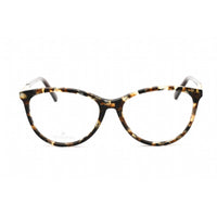 Swarovski Unisex Eyeglasses - Cat Eye Shape Colored Havana Plastic Frame | SK5396 055 ,