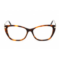 Swarovski Unisex Eyeglasses - Full Rim Cat Eye Dark Havana Plastic Frame | SK5343 052 ,