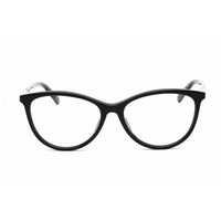 Swarovski Unisex Eyeglasses - Full Rim Cat Eye Shiny Black Plastic Frame | SK5396 001 ,