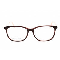 Swarovski Unisex Eyeglasses - Full Rim Rectangular Bordeaux Plastic Frame | SK5308 071 ,