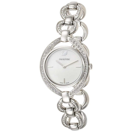 Swarovski Women's Bangle Bracelet Watch - Stella Silver Tone Dial | 5376815 ,