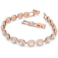 Swarovski Women's Bracelet - Angelic Crystals Rose Gold Plated, Medium | 5240513 ,