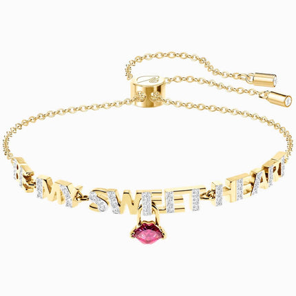Swarovski Women's Bracelet - Melt Your Heart Yellow Gold Plated | 5446015 ,