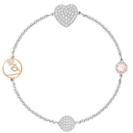 Swarovski Women's Bracelet - Remix Mixed Metal Finish Crystal, Small | 5373220 ,