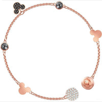 Swarovski Women's Bracelet - Swarovski Remix Rose Gold Tone Mickey Strand | 5470623 ,