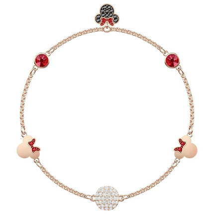 Swarovski Women's Bracelet - Swarovski Remix Rose Gold Tone Minnie Strand | 5470625 ,