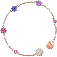 Swarovski Women's Bracelet - Swarovski Remix Rose Gold Tone Pop Strand | 5479011 ,