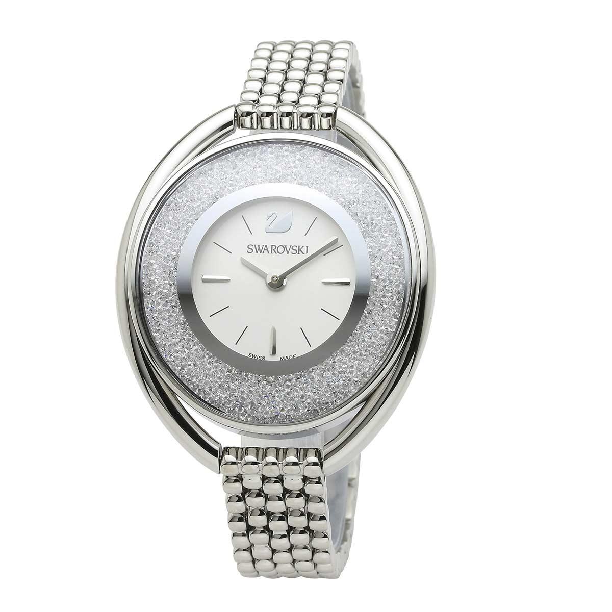Swarovski Women's Bracelet Watch - Crystalline Oval Steel Bracelet