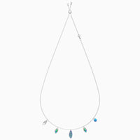 Swarovski Women's Choker Necklace - Organic Multicolored Rhodium Plated | 5470520 ,