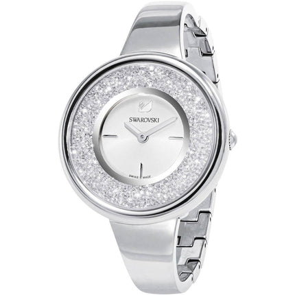 Swarovski Women's Crystal Watch - Crystalline Pure Silver Tone Bracelet | 5269256 ,