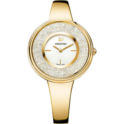 Swarovski Women's Crystal Watch - Crystalline Pure Silver Tone Dial Bracelet | 5269253 ,