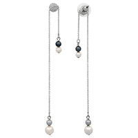 Swarovski Women's Earrings - Canopy Rhodium-Plated Crystal Dangle and Drop | 5412408 ,
