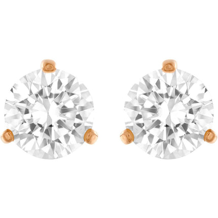 Swarovski Women's Earrings - Solitaire Rose Gold Tone Plated | 5112156 ,