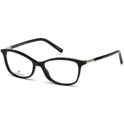 Swarovski Women's Eyeglasses - Black Cat Eye Plastic Full-Rim Frame | SK5239 001 ,