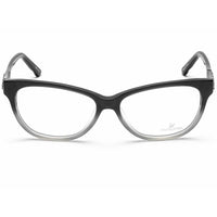 Swarovski Women's Eyeglasses - Black/Grey Cat-Eye Full-Rim Plastic Frame | SK5170 005 ,