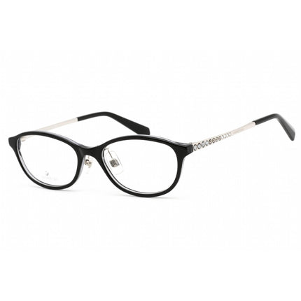 Swarovski Women's Eyeglasses - Black/Other Oval Plastic Full-Rim Frame | SK5379-D 005 ,