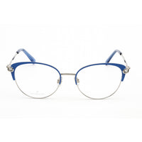 Swarovski Women's Eyeglasses - Blue Cat Eye Metal Full-Rim Frame | SK5397 086 ,