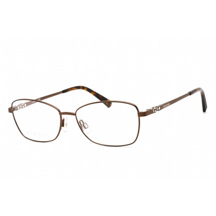 Swarovski Women's Eyeglasses - Butterfly Matte Dark Brown Metal Frame | SK5337 049 ,