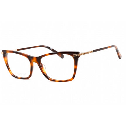 Swarovski Women's Eyeglasses - Butterfly Shape Dark Havana Plastic Frame | SK5426 052 ,