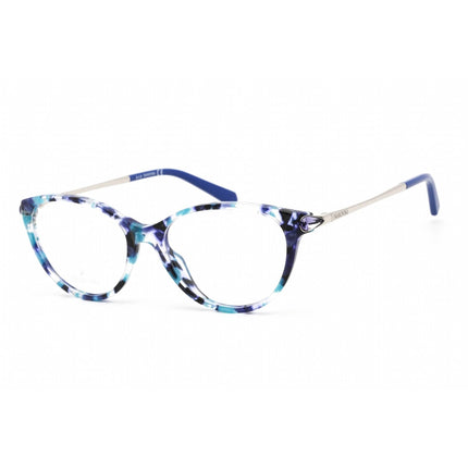 Swarovski Women's Eyeglasses - Cat Eye Colored Havana Plastic Frame | SK5349/V 055 ,