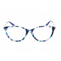 Swarovski Women's Eyeglasses - Cat Eye Colored Havana Plastic Frame | SK5349/V 055 ,