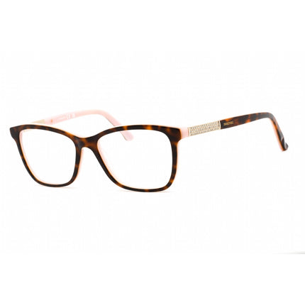 Swarovski Women's Eyeglasses - Cat Eye Dark Havana/Gold Strass Frame | SK5117 056 ,