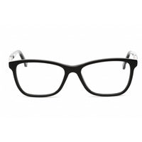 Swarovski Women's Eyeglasses - Cat Eye Shape Black/Silver Acetate Frame | SK5117 001 ,