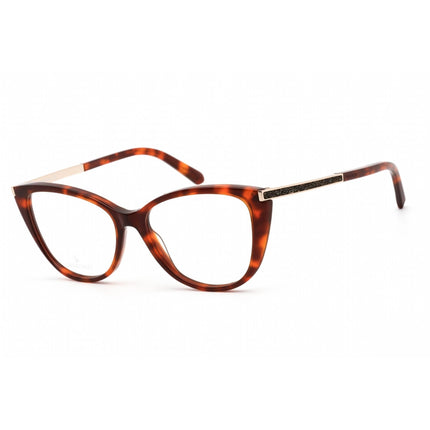 Swarovski Women's Eyeglasses - Dark Havana Butterfly Full-Rim Frame | SK5414 052 ,
