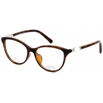 Swarovski Women's Eyeglasses - Dark Havana Cat Eye Full-Rim Frame | SK5311-F 052 ,