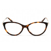 Swarovski Women's Eyeglasses - Dark Havana Cat Eye Full-Rim Frame | SK5349/V 052 ,