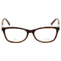 Swarovski Women's Eyeglasses - Dark Havana Cat Eye Plastic Full-Rim Frame | SK5336 052 ,