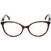 Swarovski Women's Eyeglasses - Dark Havana Full-Rim Cat-Eye Plastic Frame | SK5258 052 ,