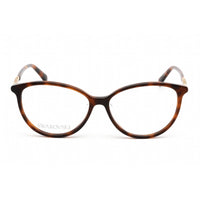 Swarovski Women's Eyeglasses - Dark Havana Oval Plastic Full-Rim Frame | SK5385-F 052 ,