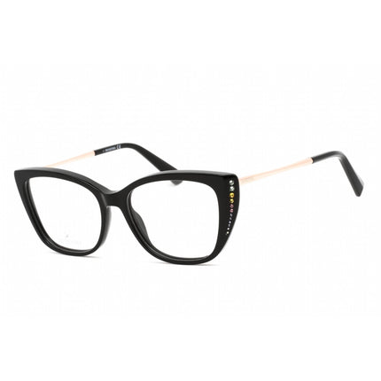 Swarovski Women's Eyeglasses - Full Rim Butterfly Black Plastic Frame | SK5366 001 ,
