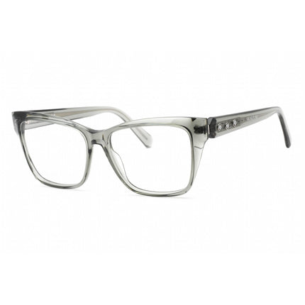 Swarovski Women's Eyeglasses - Full Rim Butterfly Grey Plastic Frame | SK5468 020 ,