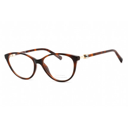 Swarovski Women's Eyeglasses - Full Rim Cat Eye Dark Havana Plastic Frame | SK5415 052 ,