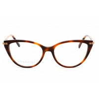 Swarovski Women's Eyeglasses - Full Rim Cat Eye Dark Havana Plastic Frame | SK5425 052 ,