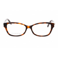 Swarovski Women's Eyeglasses - Full Rim Cat Eye Dark Havana Plastic Frame | SK5430 052 ,