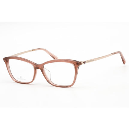 Swarovski Women's Eyeglasses - Full Rim Cat Eye Pink Plastic Frame | SK5314-F 074 ,