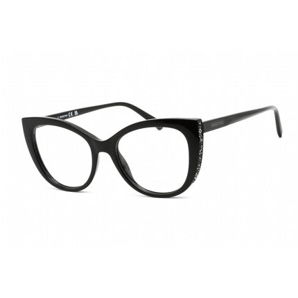Swarovski Women's Eyeglasses - Full Rim Cat Eye Shiny Black Plastic Frame | SK5291 001 ,
