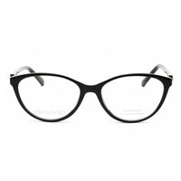 Swarovski Women's Eyeglasses - Full Rim Cat Eye Shiny Black Plastic Frame | SK5415 001 ,
