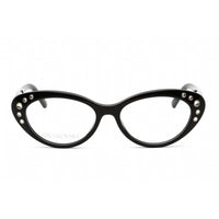 Swarovski Women's Eyeglasses - Full Rim Cat Eye Shiny Black Plastic Frame | SK5429 001 ,