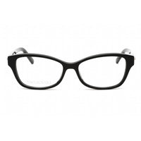 Swarovski Women's Eyeglasses - Full Rim Cat Eye Shiny Black Plastic Frame | SK5430 001 ,