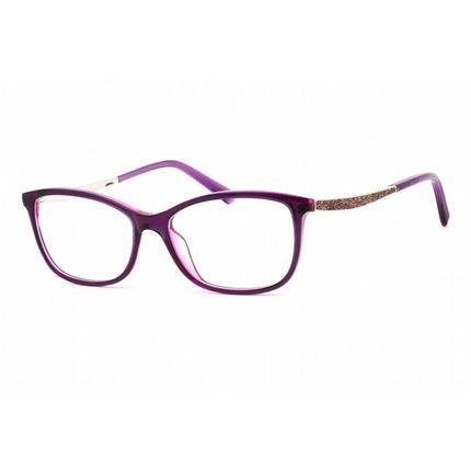 Swarovski Women's Eyeglasses - Full Rim Rectangular Violet Plastic Frame | SK5412 083 ,