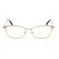 Swarovski Women's Eyeglasses - Gold Cat Eye Metal Full-Rim Frame | SK5318 032 ,