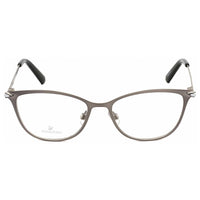 Swarovski Women's Eyeglasses - Grey Full-Rim Cat-Eye Metal Frame | SK5246 001 ,
