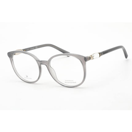 Swarovski Women's Eyeglasses - Grey/Other Oval Plastic Full-Rim Frame | SK5310 020 ,