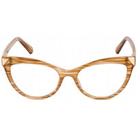 Swarovski Women's Eyeglasses - Light Brown/Other Cat Eye Plastic Frame | SK5268 047 ,