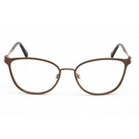 Swarovski Women's Eyeglasses - Matte Dark Brown Cat Eye Full-Rim Frame | SK5368 049 ,
